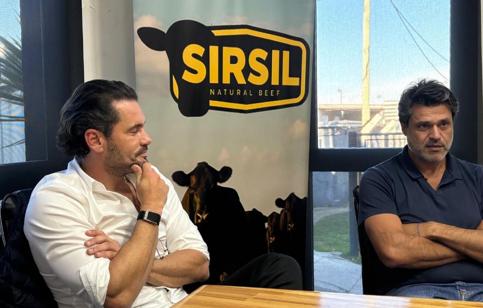 Magno Gaia (CEO de Ramax) y el empresario Bruno Xavier